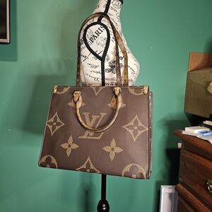 Brown And Tan Tote